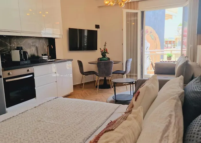 Apartmán Perea Luxury 20 Miters From Sea In Downtown Of Perea *